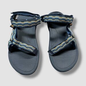 Teva Kids Hurricane XLT Sandals Size 2 Adjustable Hiking Outdoor Blue